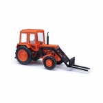 Busch 51308 - H0 - Belarus MTS 82 mit Frontlader